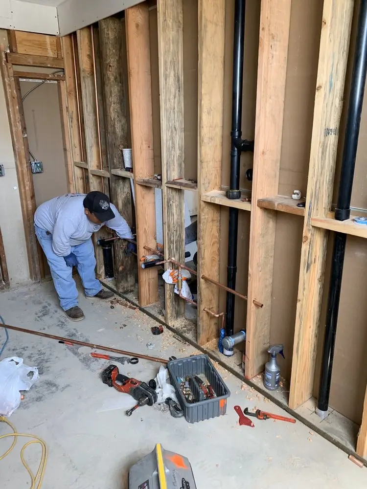 Commercial rough-in plumbing for Commercial Plumbing in Woodmont